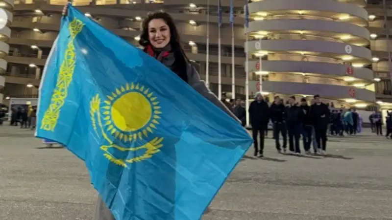 Мудряк на матче "Интер" - "Кайрат"