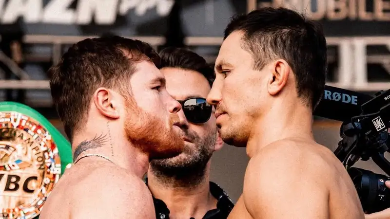 Сауль Альварес и Геннадий Головкин