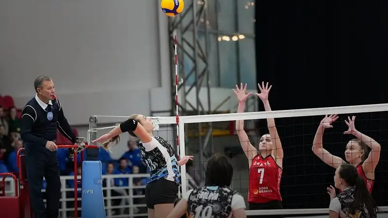 &quot;Жетысу&quot; и &quot;Куаныш&quot; одержали уверенные победы в женской Национальной лиге по волейболу