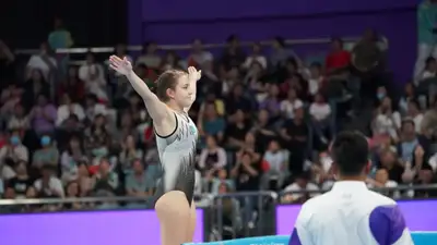 Казахстанские гимнасты с провала начали чемпионат мира