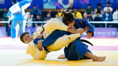 Казахстанская дзюдоистка проиграла схватку за полуфинал, но ещё может завоевать медаль Исламиады-2025