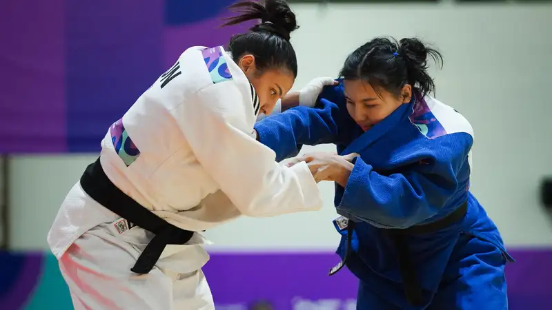 Жангельдина в финале Исламиады 