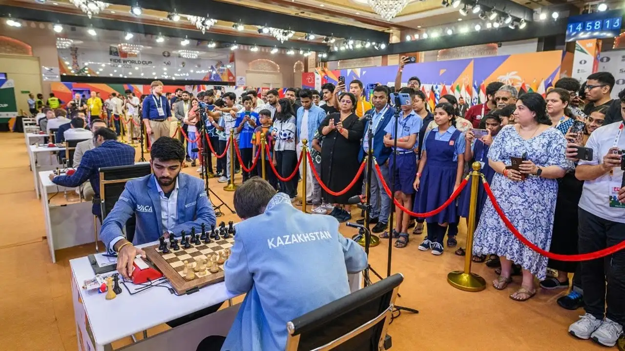 Драма случилась в противостоянии Казахстана и Узбекистана на Кубке мира по шахматам
