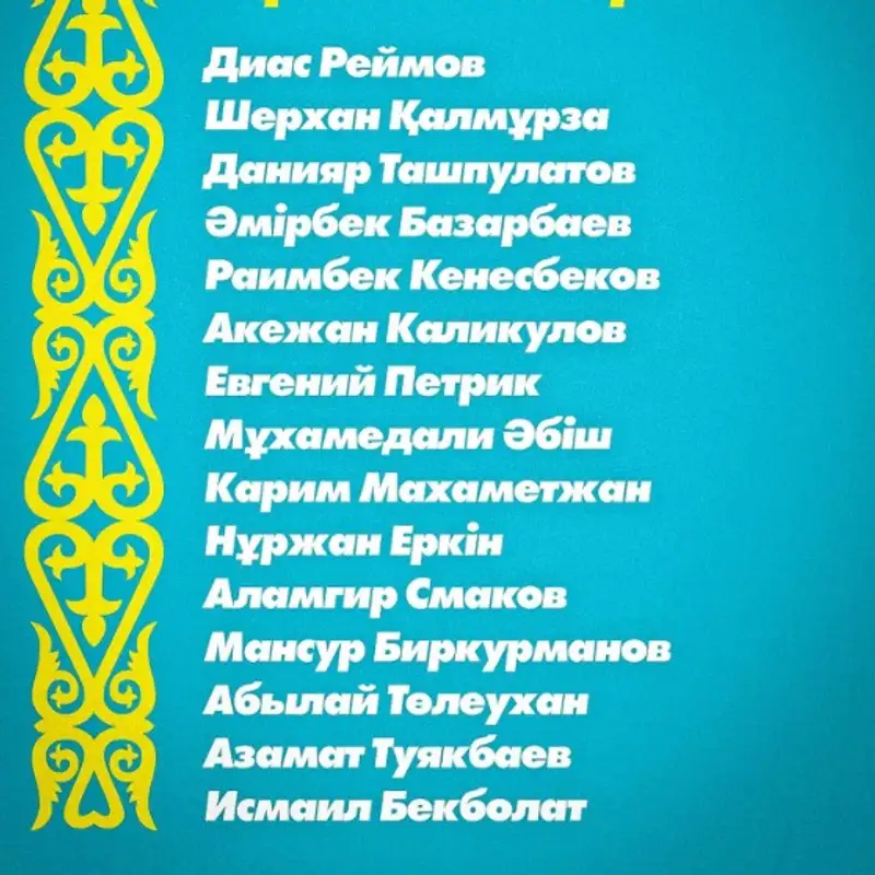 Кайратовцы в сборной РК 