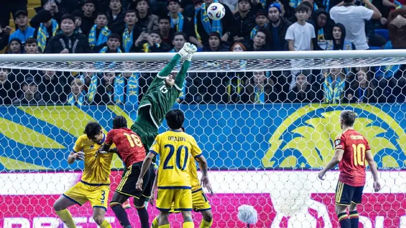 Оценки Казахстану за матч с Бельгией 