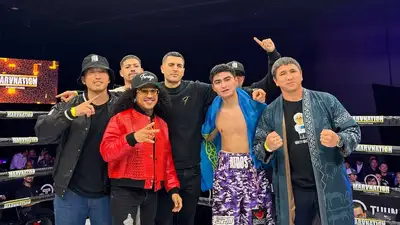 Нокаутёр из Казахстана одержал очередную победу нокаутом