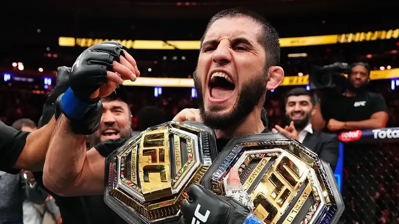 Ислам Махачев заявил, что расправится с любым в полусреднем весе