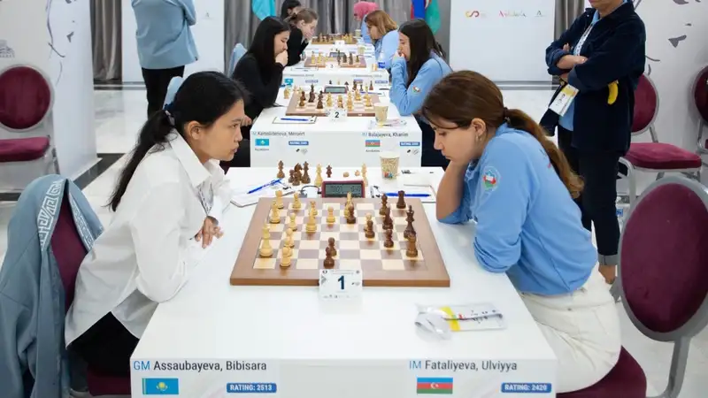 Сборная Казахстана стартовала на командном чемпионате мира по шахматам