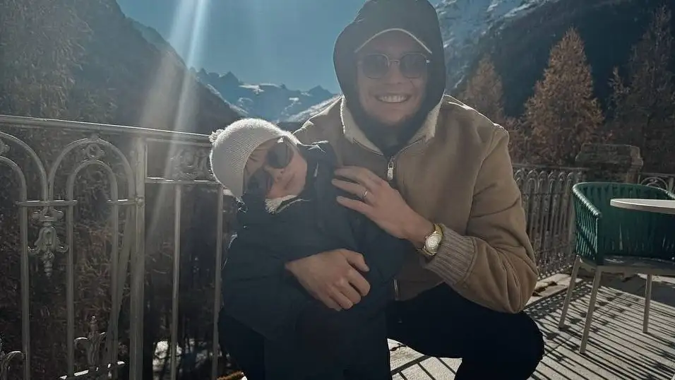 Бублик отдыхает в Швейцарии 