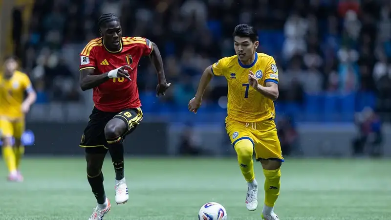 В России отреагировали на интересную ситуацию во время матча Бельгия - Казахстан