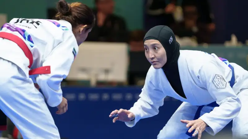Джитсерша из Казахстана стала серебряным призёром Исламиады-2025