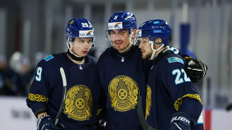 Стало известно расписание сборной Казахстана по хоккею на Кубке Первого канала в России