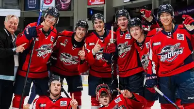 Казахстанский хоккеист отметился двумя ассистами в матче юниорской лиги Канады