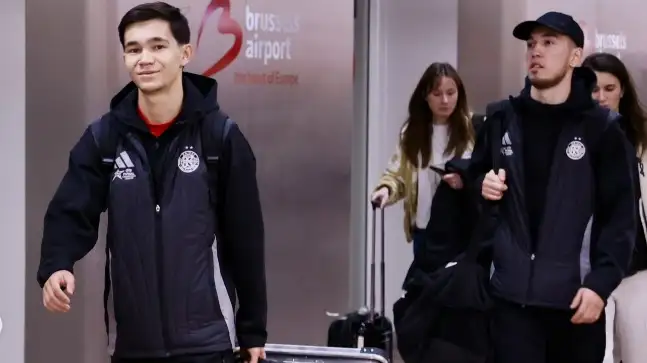 АФК &quot;Кайрат&quot; прибыл в Брюссель