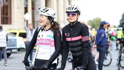 Более 200 велосипедистов приняли участие в ежегодных соревнованиях по велоспорту Giro d’Almaty-2025