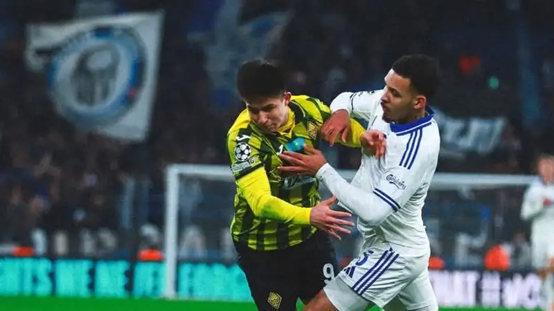 Обидным поражением завершился матч "Кайрата" против "Копенгагена" в ЛЧ