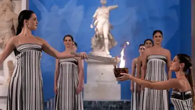 В Греции началась эстафета олимпийского огня