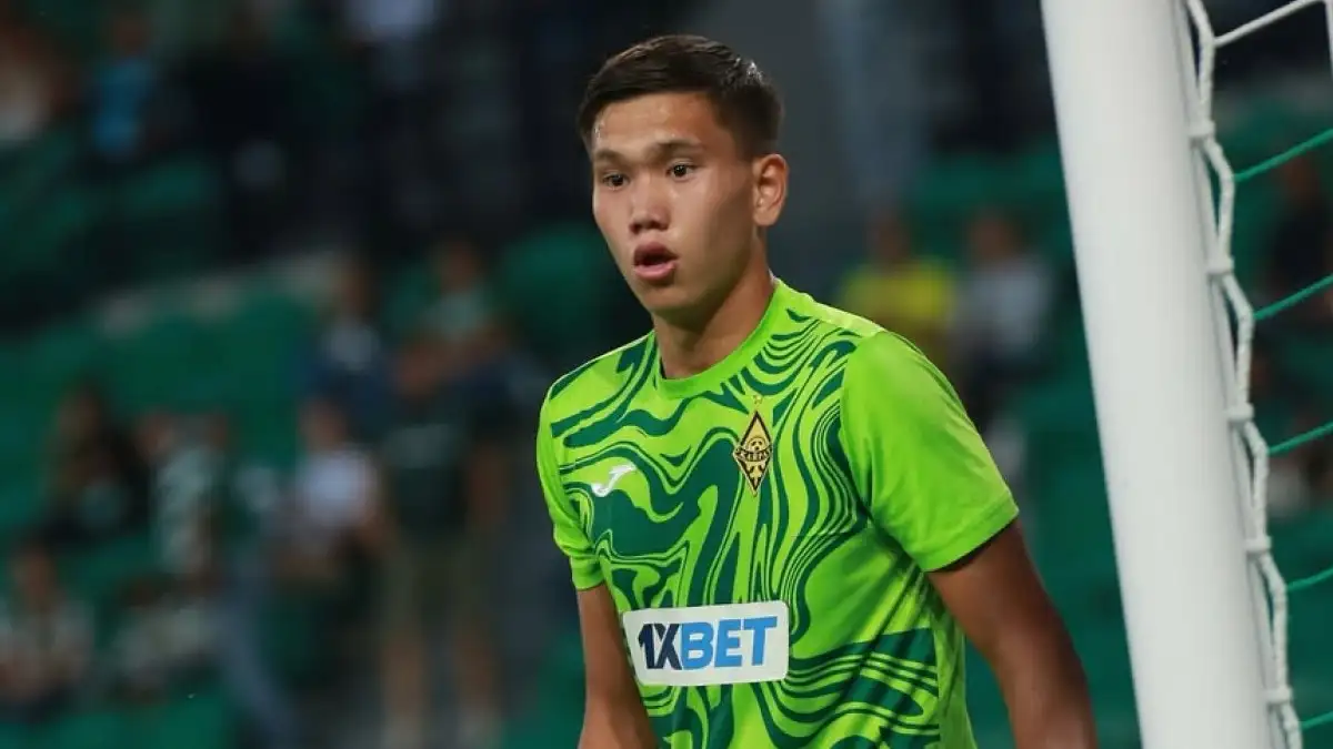 Сейвы Калмурзы в матче с &quot;Олимпиакосом&quot; 