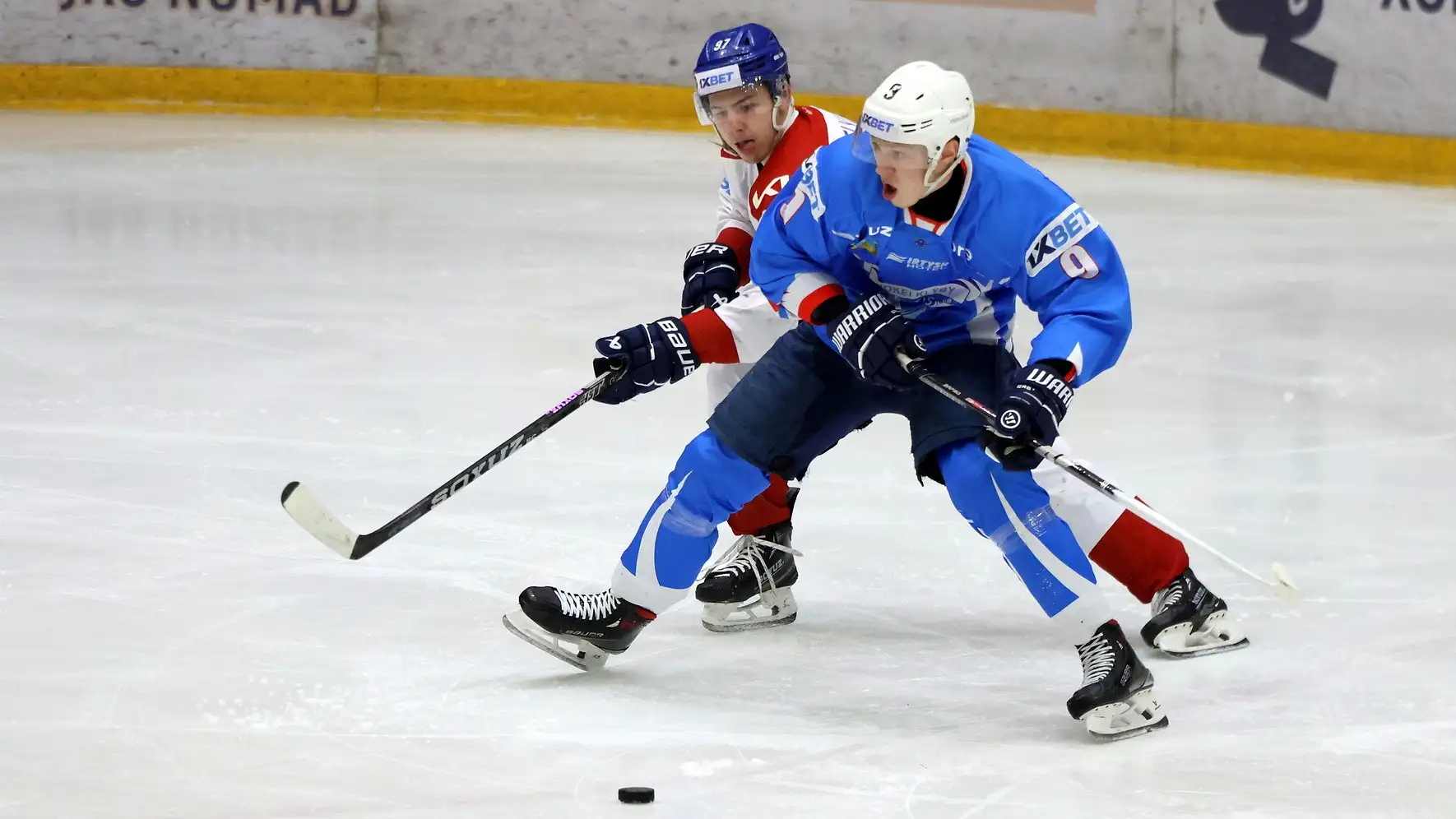 Шестнадцать шайб было заброшено сегодня в чемпионате Казахстана по хоккею