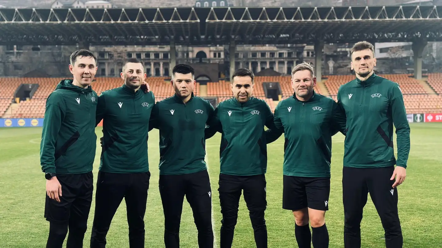 Казахстанская бригада арбитров обслужит матч Лиги конференций