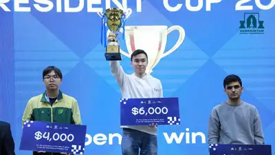 Казахстанский шахматист выиграл международный турнир в Узбекистане