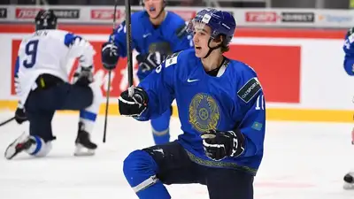 Казахстанский хоккеист отличился в матче европейского чемпионата