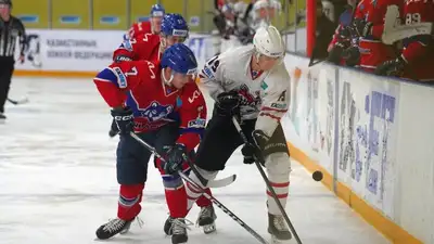 Уникальное событие было зафиксировано в чемпионате Казахстана по хоккею