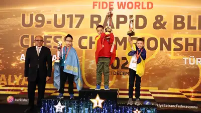 13 медалей в общей сложности завоевал Казахстан на чемпионате мира по шахматам