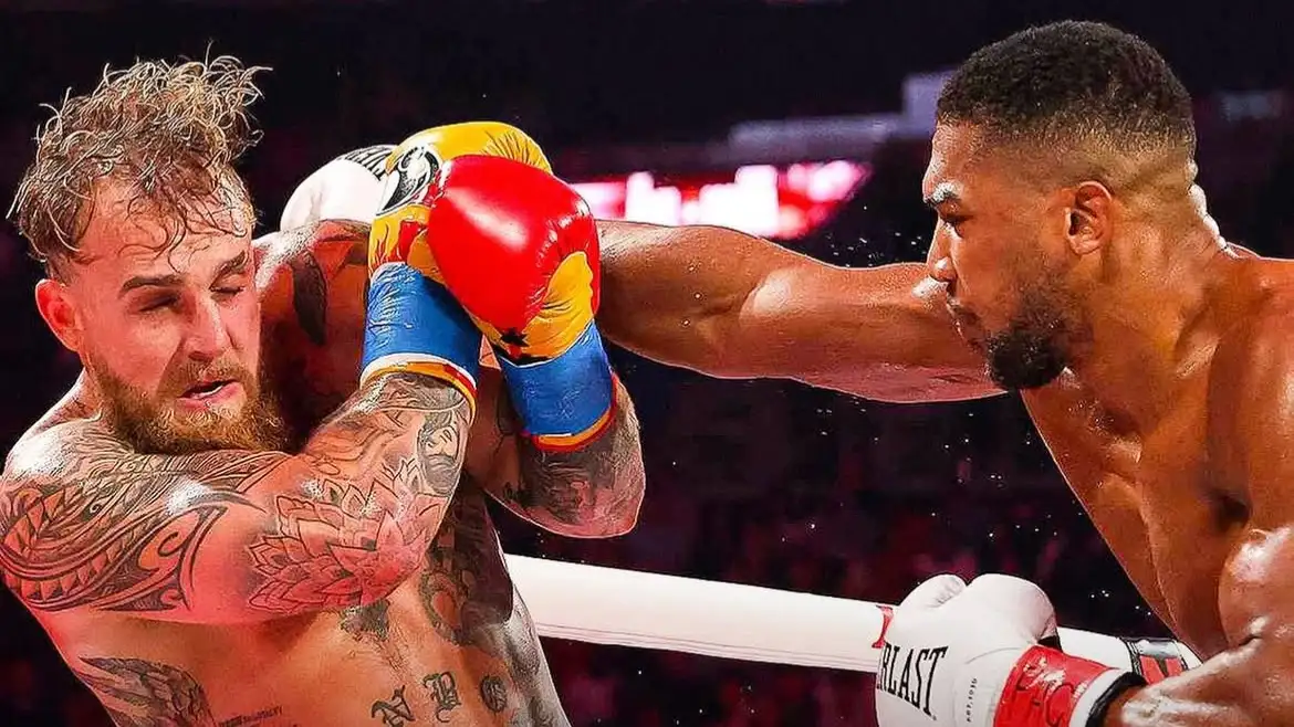 Джейк Пол считает, что выиграл два раунда у Энтони Джошуа