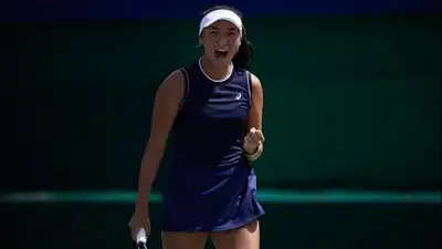 Уверенной победой завершился матч казахстанской теннисистки на турнире в Индии