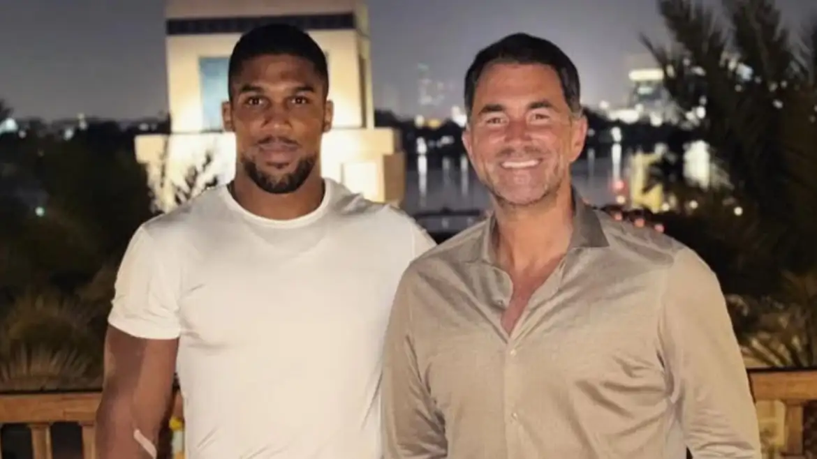 Эдди Хирн подтвердил переговоры о бое Энтони Джошуа - Тайсон Фьюри