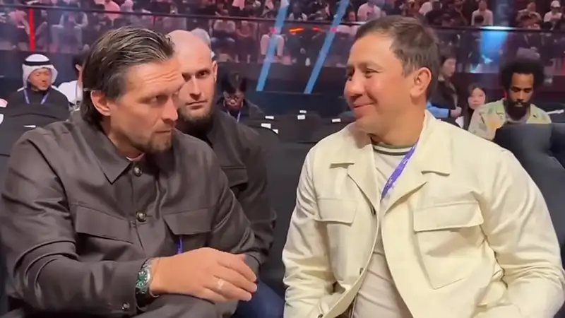 Геннадий Головкин прибыл на боксёрский вечер "Иноуэ – Пикассо"