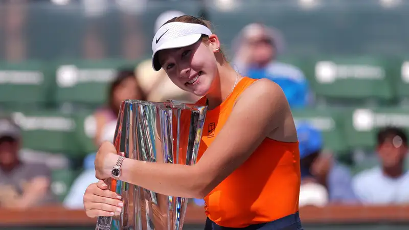 Юная звезда мирового тенниса хочет выиграть несколько турниров 