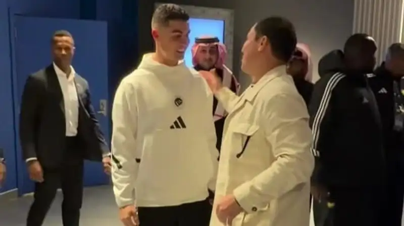 Головкин встретил Роналду