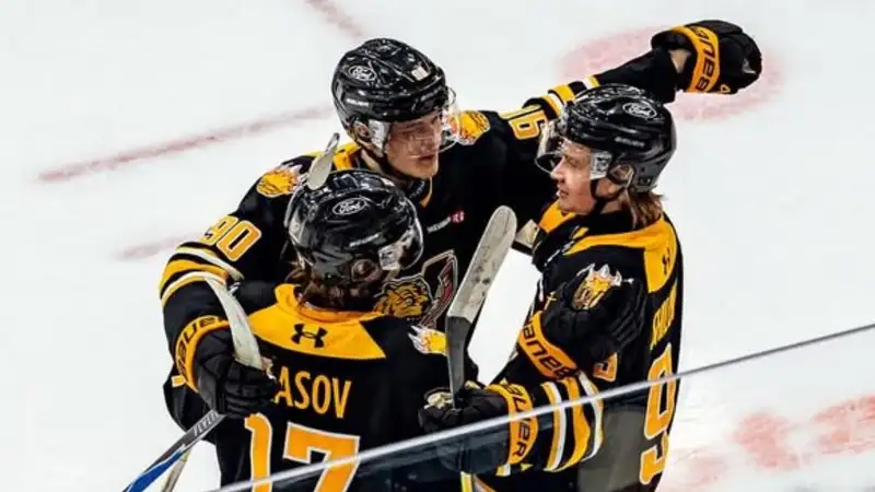 Казахстанский хоккеист отметился голевым действием в матче заокеанской лиги