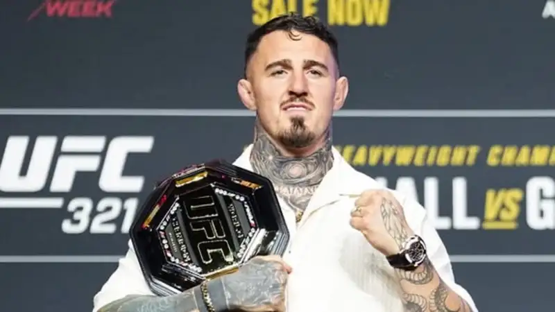 "Это настоящий титул": Аспиналл высказался про временные пояса UFC