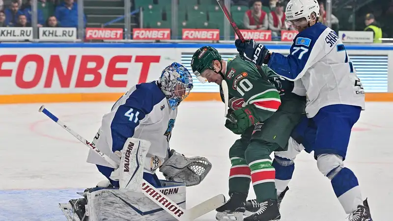 Как выглядит турнирная таблица КХЛ в день матча "Ак Барс" – "Барыс"