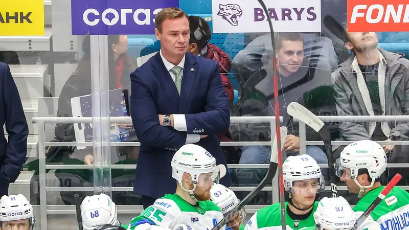 Главный тренер "Салавата Юлаева" Виктор Козлов