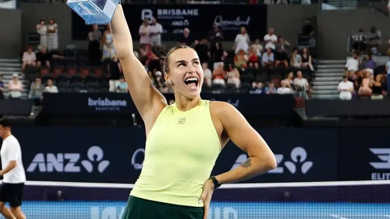 Арина Соболенко опубликовала пост после победы на турнире в Брисбене