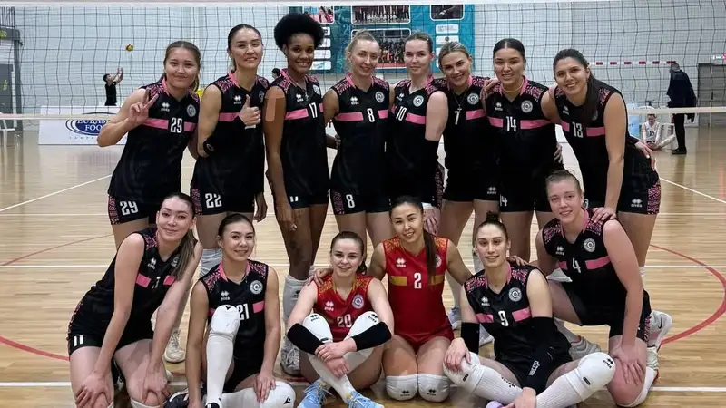 ВК "Куаныш" со стопроцентным результатом завершил III малый тур женской Национальной лиги