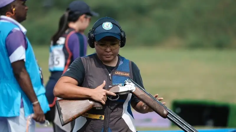 Сборная Казахстана завоевала медаль по стендовой стрельбе на чемпионате Азии в Дохе