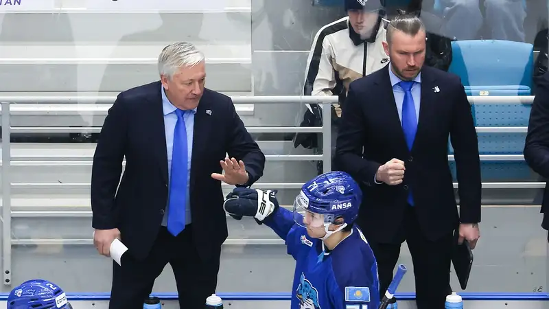 Главный тренер "Барыса" Михаил Кравец