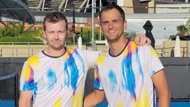 Казахстанские теннисисты вылетели из парного разряда Australian Open-2026
