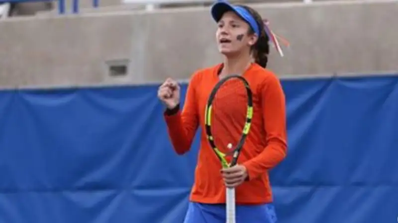 Данилина в смешанной паре 