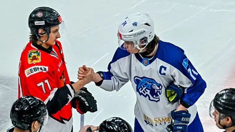 Шесть шайб решили исход матча молодёжной команды "Барыса" в МХЛ