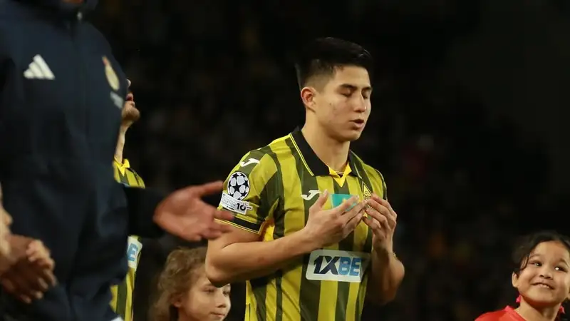 В Англии в восторге от Дастана Сатпаева перед матчем "Кайрата" с "Арсеналом"