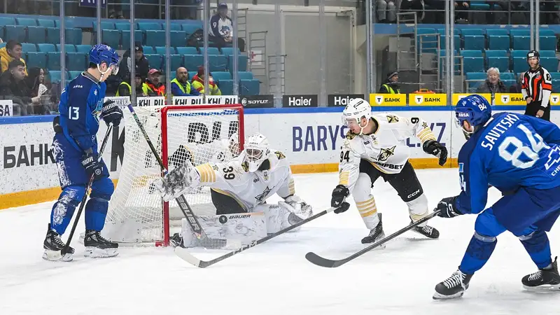 Видеообзор разгромного поражения "Барыса" в КХЛ