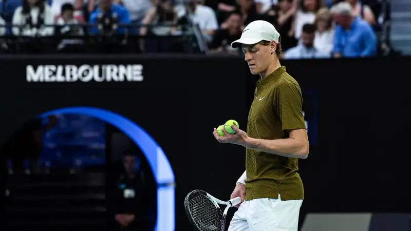 В трёх сетах завершился матч Янника Синнера за полуфинал Australian Open-2026