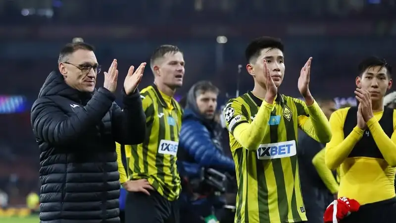 Казахстанский тренер отметил ключевой фактор поражения "Кайрата" от "Арсенала" в ЛЧ