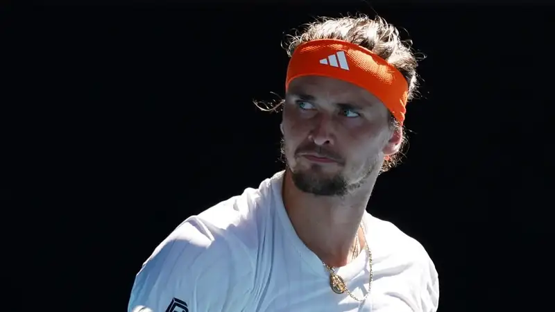 Скандальная ситуация возникла на корте во время полуфинала AO Алькарас - Зверев